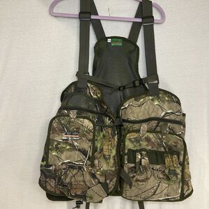 Primos Rocker Strap Turkey Vest Real Tree Camo Men’s size XL/2XL hunting